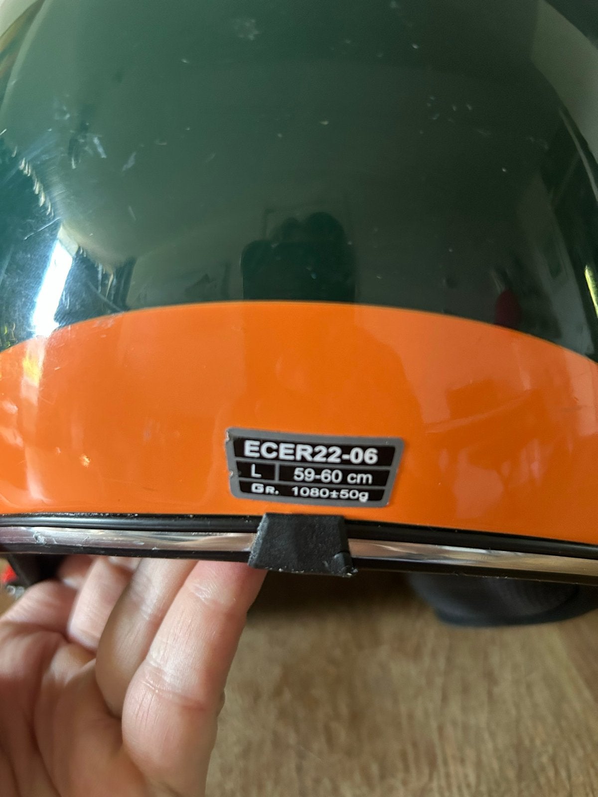 Felyx scooterhelm, donkergroen, maat L (59-60 cm), Ophalen of Verzenden, Gebruikt, Large