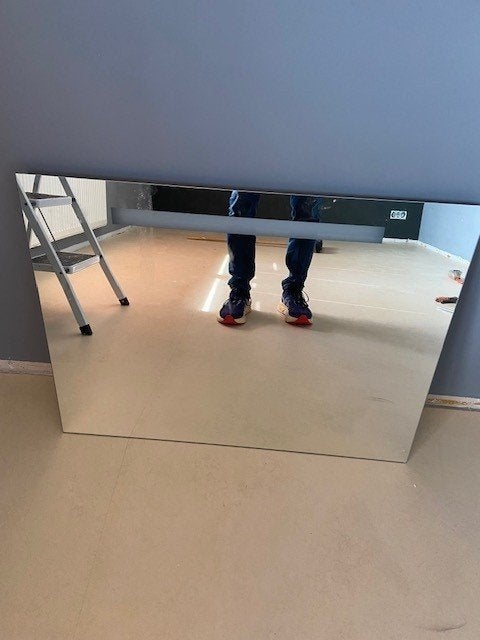 TK Badkamerspiegel met verlichting, Huis en Inrichting, Ophalen, Zo goed als nieuw, 75 tot 100 cm, Minder dan 100 cm