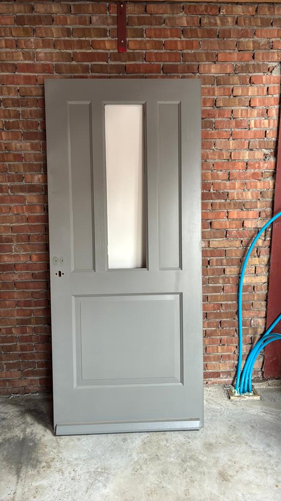 Buitendeur/voordeur 211,5 x 92, Ophalen, 80 tot 100 cm, Nieuw, Buitendeur