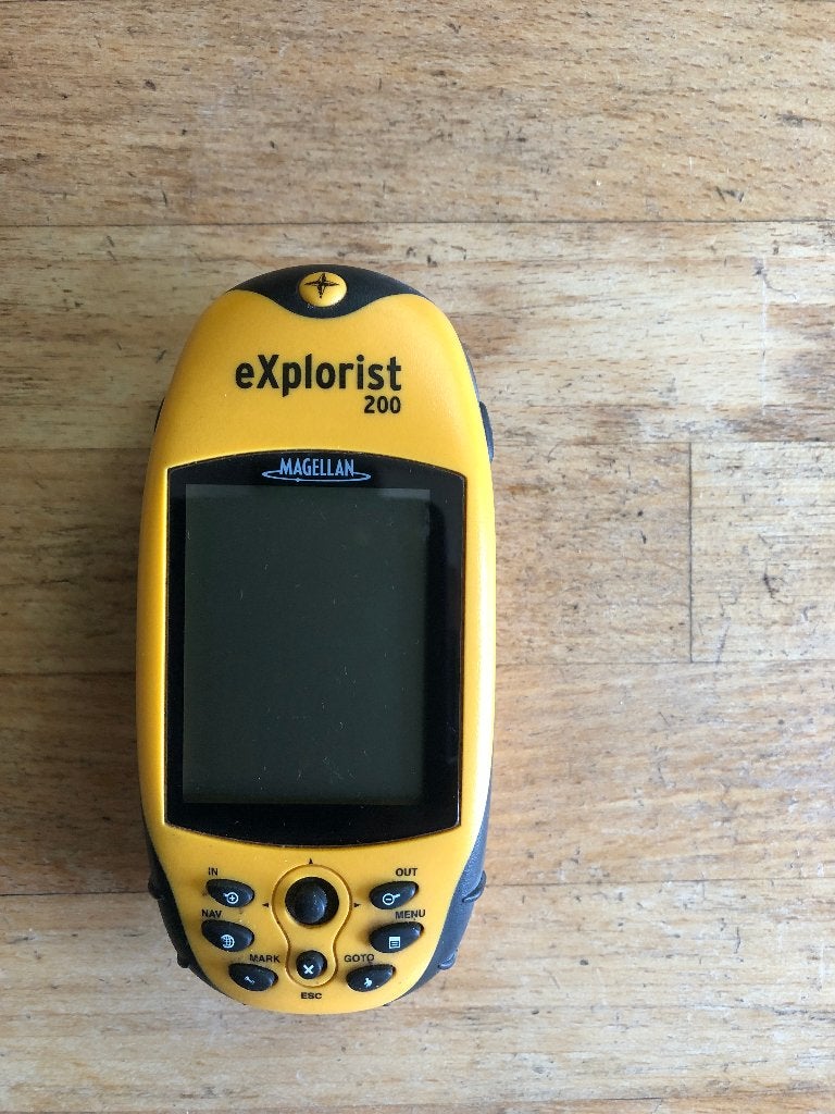 Magellan eXplorist 200 GPS Navigatie, Ophalen of Verzenden, Gebruikt, Gps of Kompas