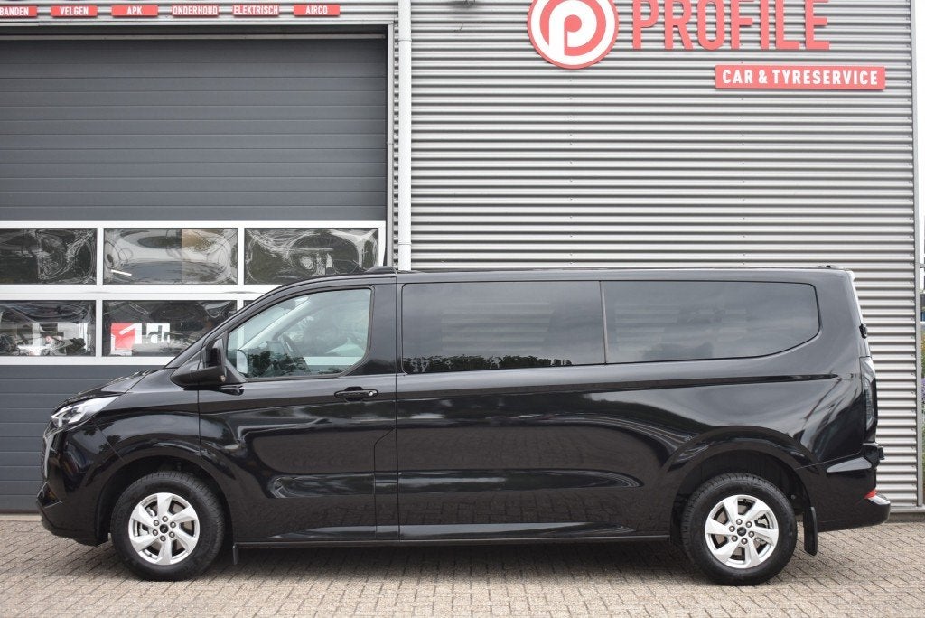 Ford TRANSIT CUSTOM 2.5 PHEV LIMITED L2H1 / 9 PERSOONS / VOL, Overige modellen, 1850 kg, Zwart, Plug-in hybride