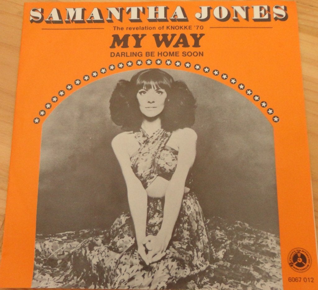 Samantha Jones > My way, Ophalen of Verzenden, Gebruikt, 7 inch, Pop