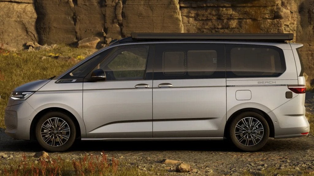 Volkswagen California Beach Camper T7 245PK Automaat PHEV 4x, Caravans en Kamperen, Campers, Automaat, Buscamper of Camperbus