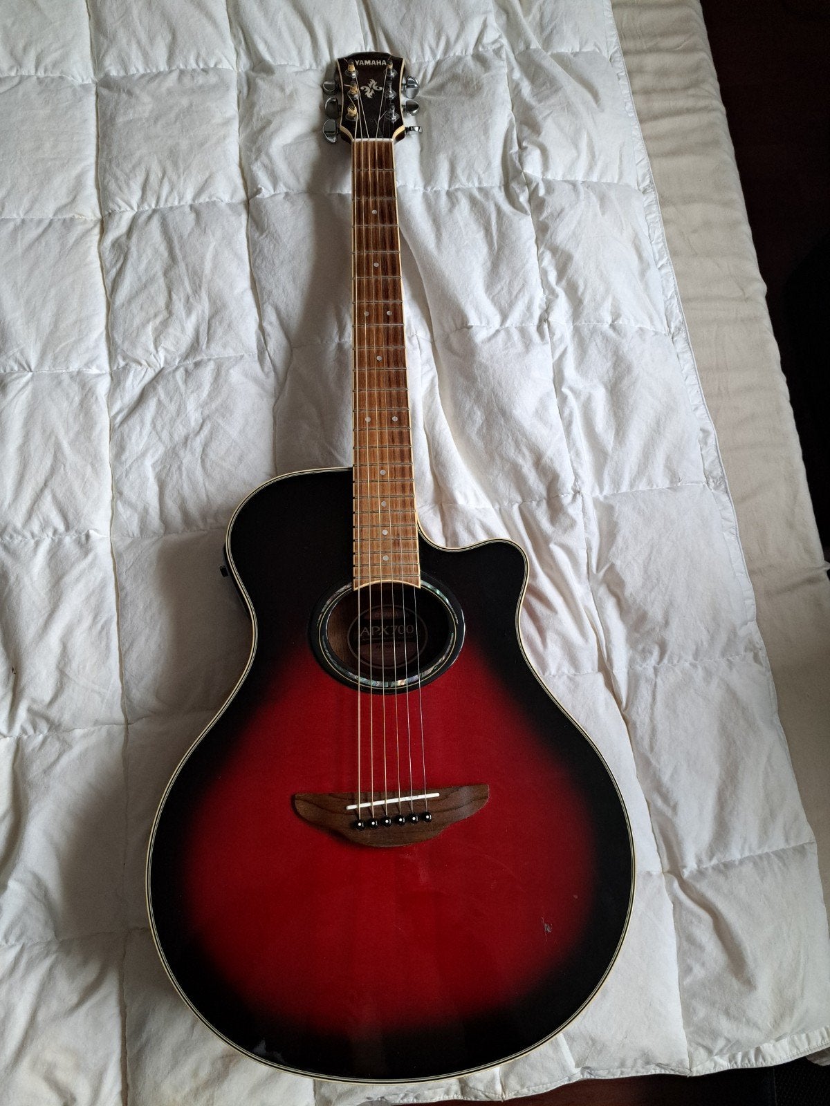 Yamaha APX 700 DSR Western gitaar met element, Ophalen, Gebruikt, Western- of Steelstringgitaar