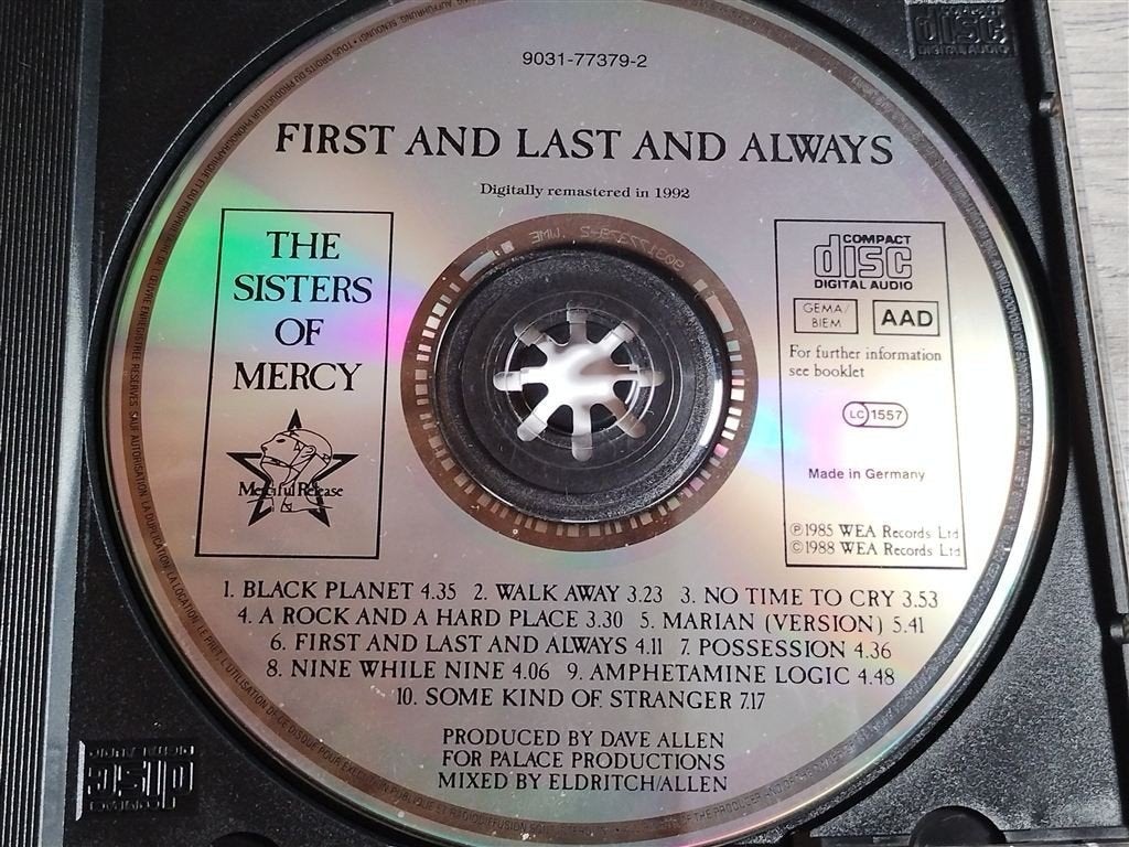 The Sisters Of Mercy - First And Last And Always, Ophalen of Verzenden, Zo goed als nieuw, Poprock