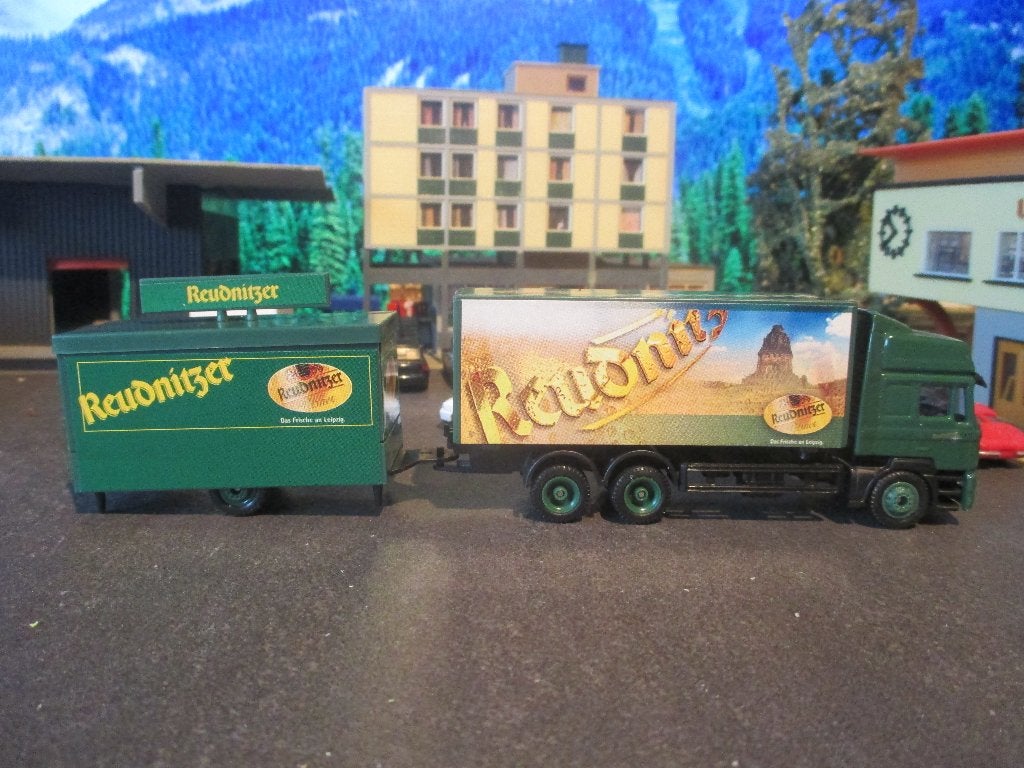 MAN F 2000 met verkoopwagen - Reudnitzer Bier, Ophalen of Verzenden, Zo goed als nieuw, Bus of Vrachtwagen