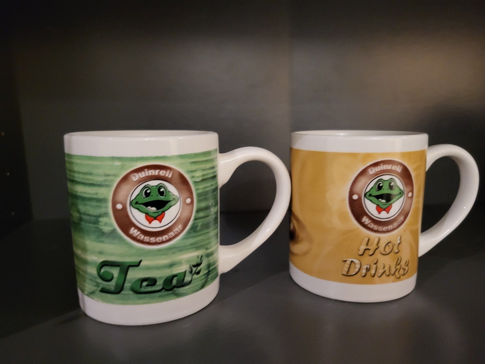 Duinrell Wassenaar mokken - Thee en Hot Drinks, Overige typen, Ophalen of Verzenden, Zo goed als nieuw, Steen/keramiek