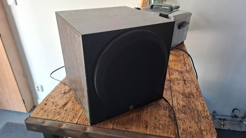 Yamaha YST-SW012 Subwoofer (Zwart), Gebruikt, Subwoofer, Minder dan 60 watt, Ophalen
