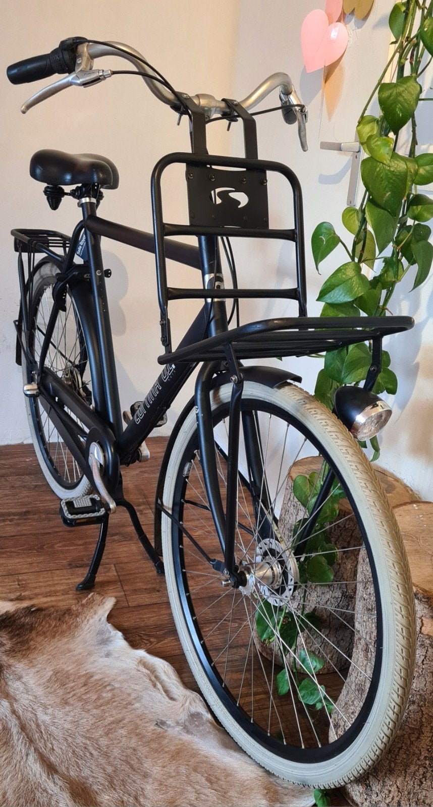 Matzwarte CORTINA type U4 Transportfiets || Herenfiets || N3, Fietsen en Brommers, Fietsen | Heren | Herenfietsen, Versnellingen