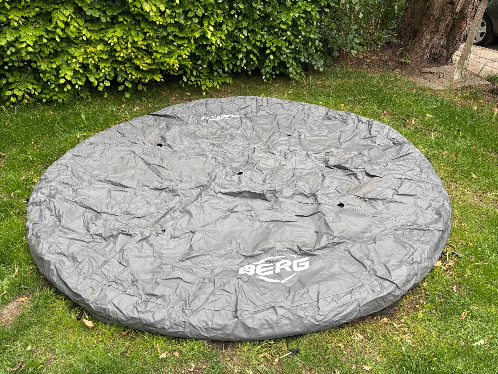 BERG Afdekhoes Extra 270 Grijs voor Trampoline, Ophalen of Verzenden, Zo goed als nieuw