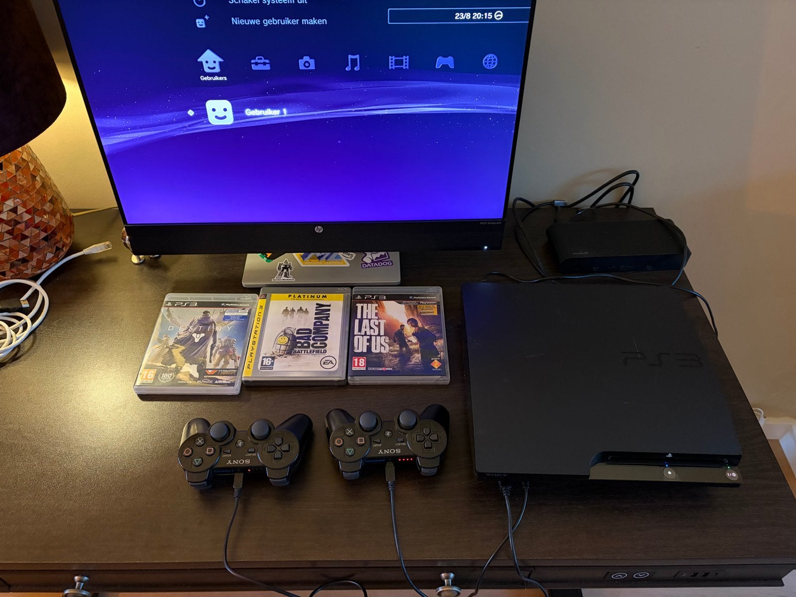 Sony PlayStation 3 Slim (CECH-2004A) 120GB met 2 controllers, Spelcomputers en Games, Spelcomputers | Sony PlayStation 3, Ophalen