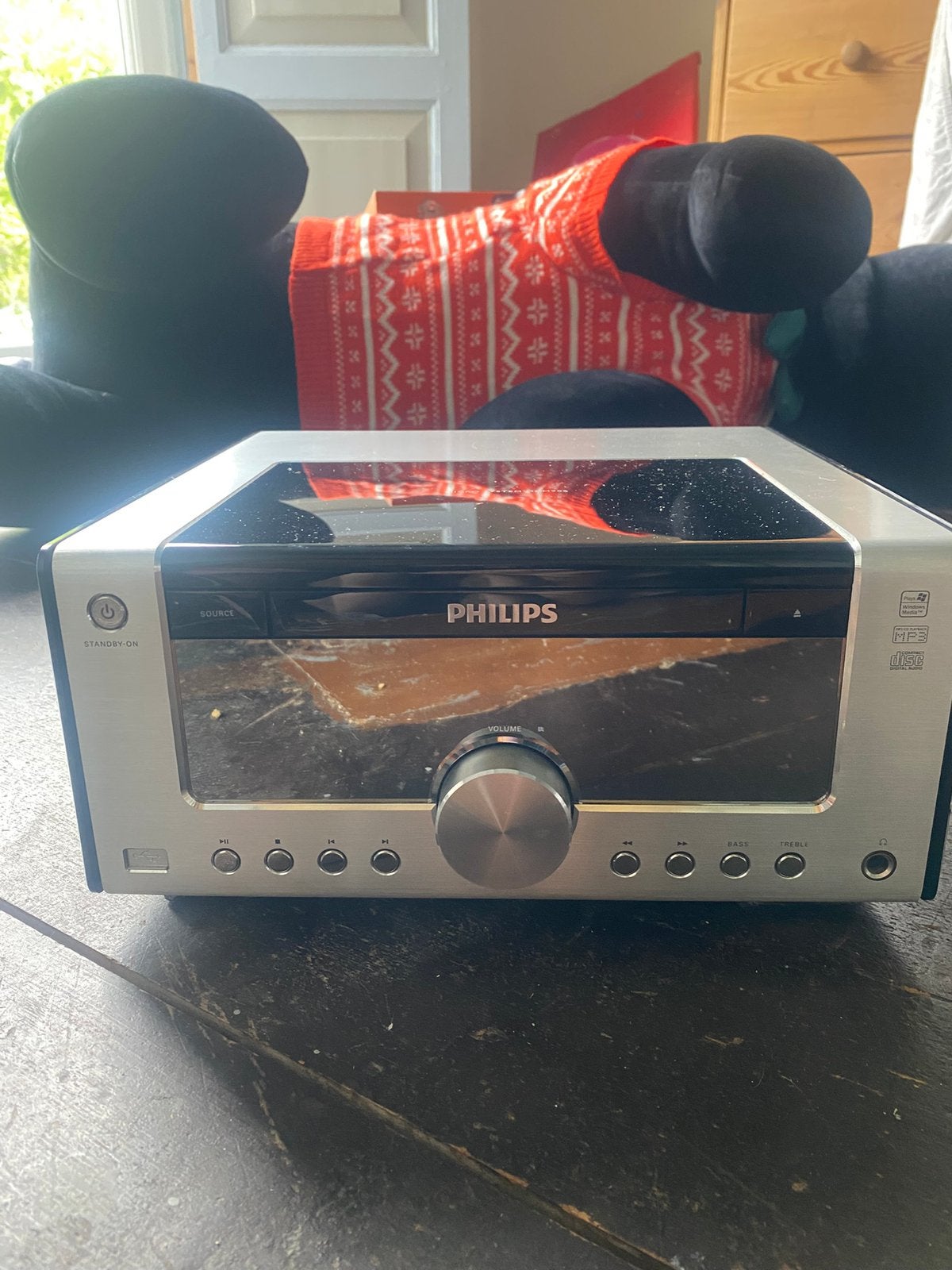 Philips mcm 906 met buizenversterker in zeer goede staat, Ophalen of Verzenden, Zo goed als nieuw, Overige merken