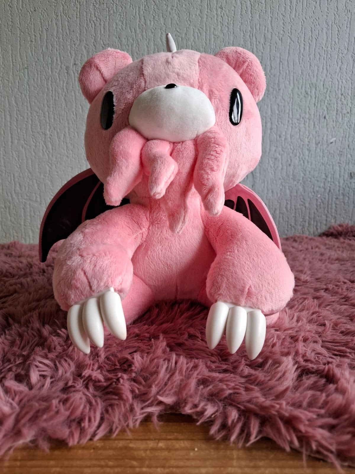 Gloomy Cthulhu Knuffel - Roze, Zo goed als nieuw, Overige merken, Overige karakters, Overige typen, Ophalen of Verzenden