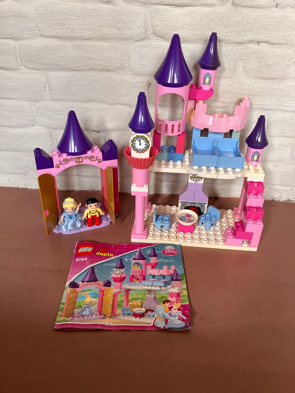 Lego Duplo Disney Prinsessen Kasteel 6154, Kinderen en Baby's, Speelgoed | Bouwstenen, Ophalen of Verzenden, Gebruikt, Overige merken