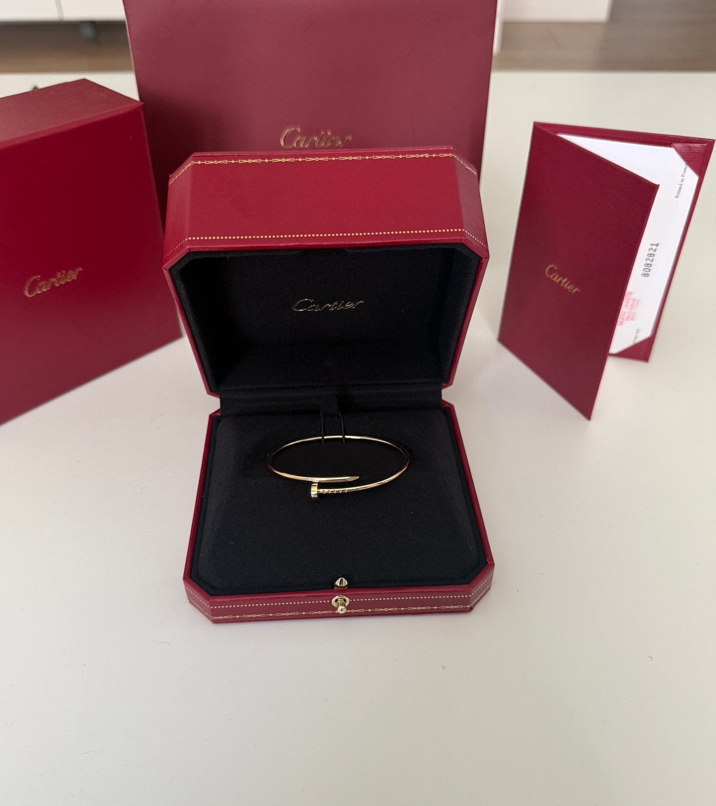 cartier juste un clou sm bracelet size 16, Ophalen of Verzenden, Nieuw
