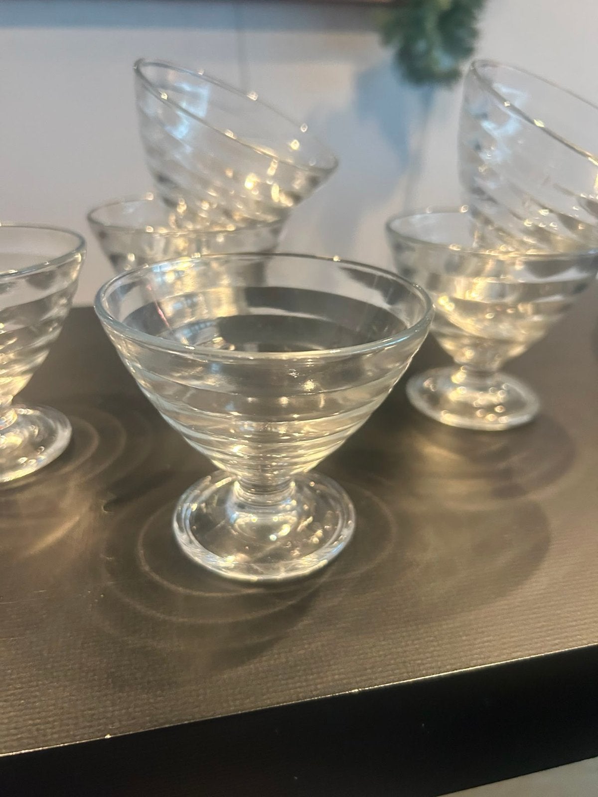 6 Nieuwe IJscoupes - Perfect voor Desserts, Huis en Inrichting, Keuken | Servies, Ophalen, Nieuw, Glas, Glas of Glazen