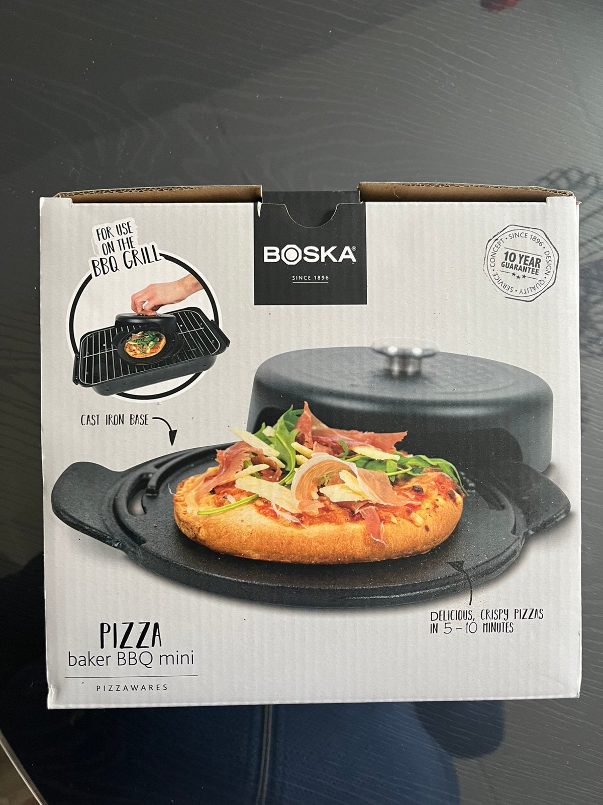 Nieuw in de doos BOSKA Pizza baker BBQ Mini, Ophalen of Verzenden, Nieuw