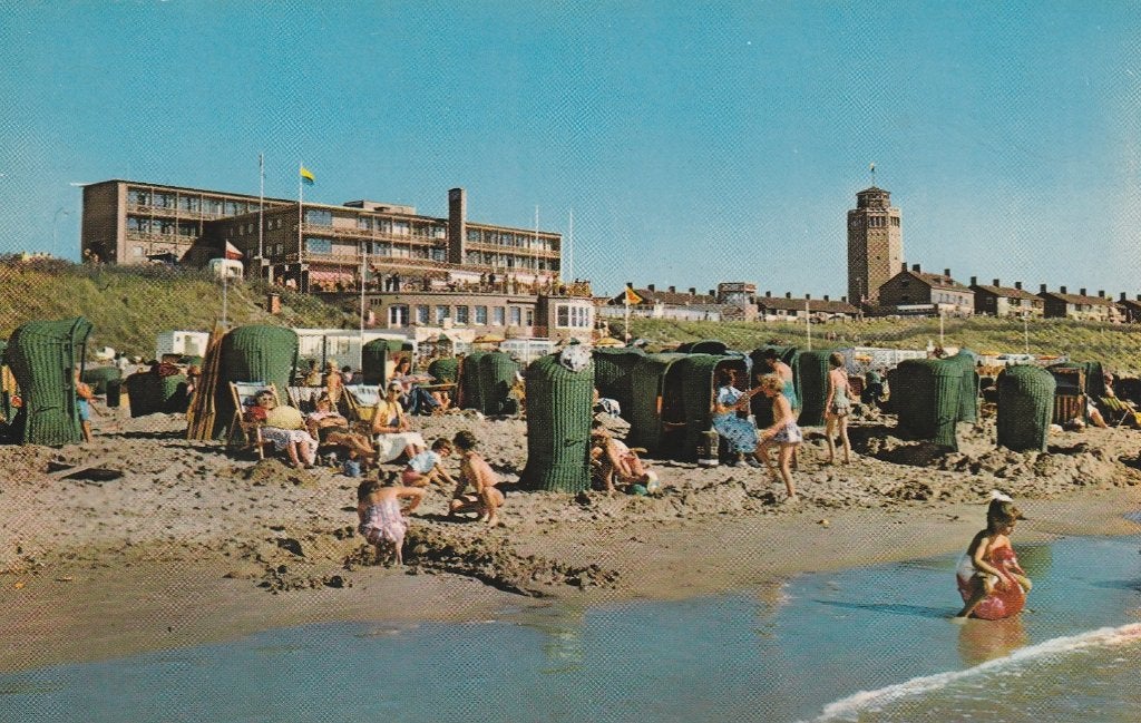 ZANDVOORT AAN ZEE Hotel Bouwers en Zuid Boulevard kl.f., Verzenden, 1960 tot 1980, Ongelopen, Noord-Holland