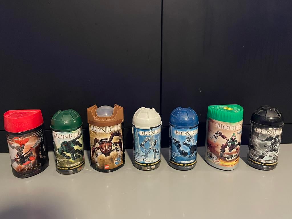 Lego Bionicle Sets - 7 stuks compleet, Kinderen en Baby's, Speelgoed | Duplo en Lego, Gebruikt, Bionicle, Lego, Compleet