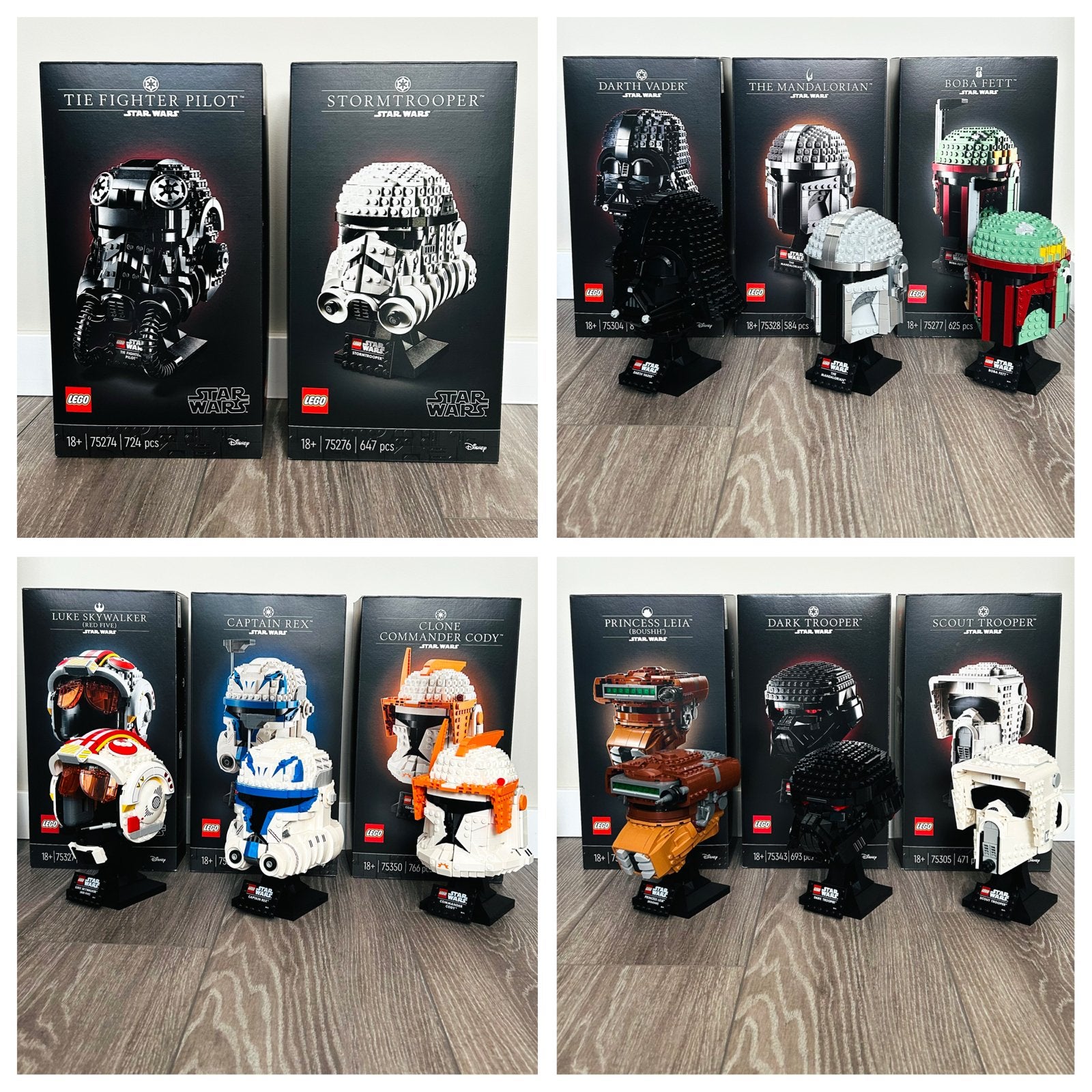 LEGO Star Wars Helmets Collectie - Nieuw & Zo goed als nieuw, Ophalen