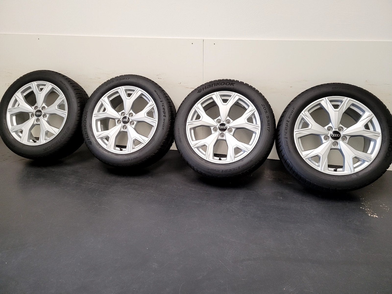 17 inch Audi A1 velgen 205 55 17 winter 8mm seat skoda vw, Ophalen, Banden en Velgen, Nieuw, 17 inch