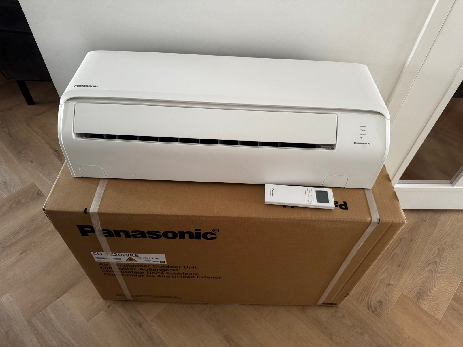 Panasonic airco 2kw, Koelen en Ontvochtigen, Timer, Nieuw, 3 snelheden of meer