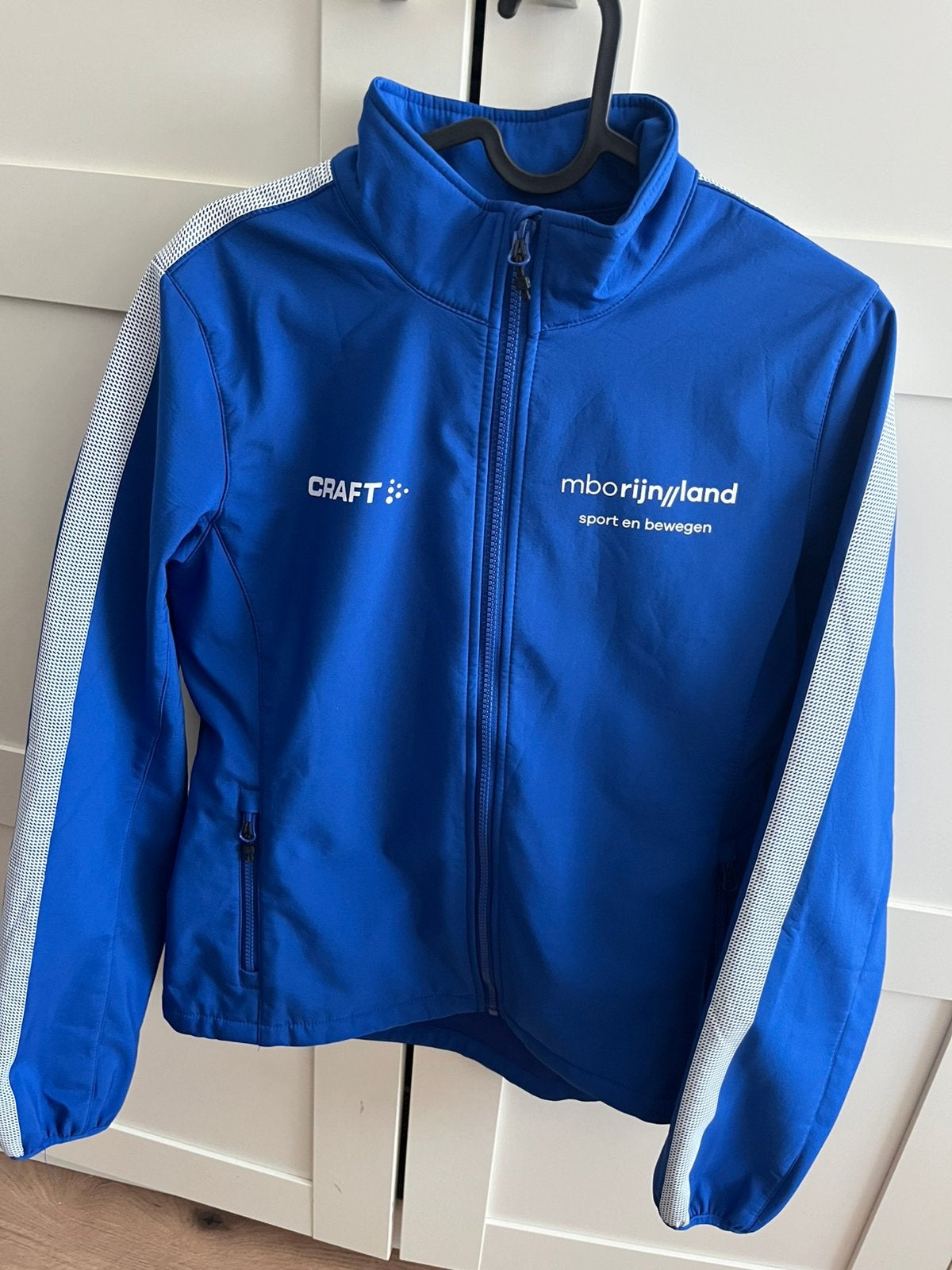 MBORijnland sport en beweging craft soft shell jas maat M, Maat 38/40 (M), Blauw, Overige typen, Ophalen of Verzenden