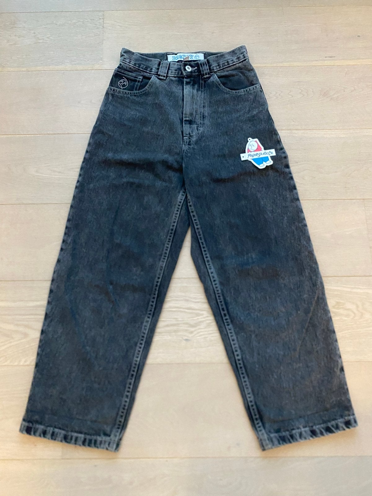 Polar Skate Co. Big Boy Jeans - Zwart - Zeer Weinig Gedragen, Kleding | Heren, Verzenden, Zo goed als nieuw, Zwart, W32 (confectie 46) of kleiner