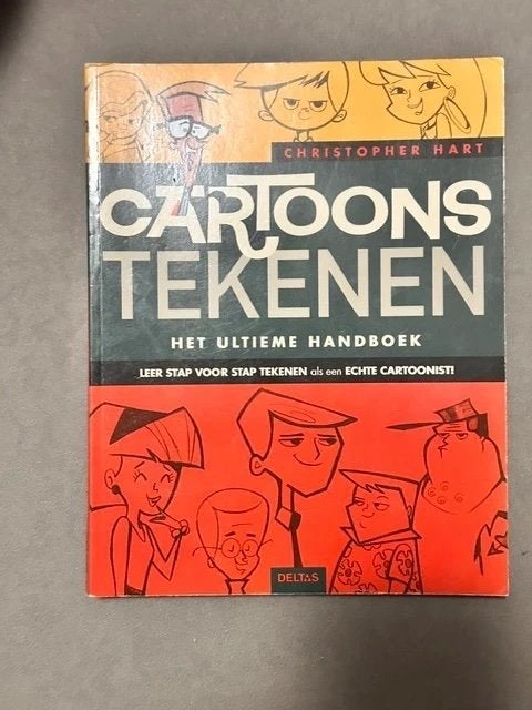 deltas cartoons  tekenen Christopher Hart *IZGS*, Ophalen of Verzenden, Zo goed als nieuw, Overige typen
