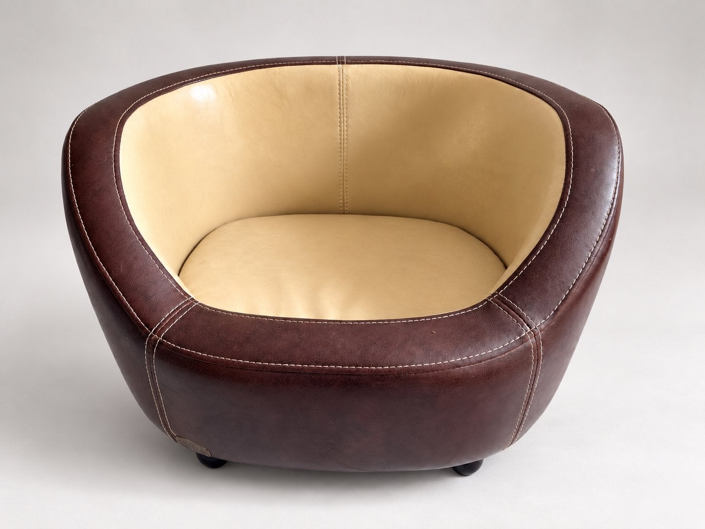 Wallace & Jones honden fauteuil – bruin/crème, Ophalen, Zo goed als nieuw, Overige