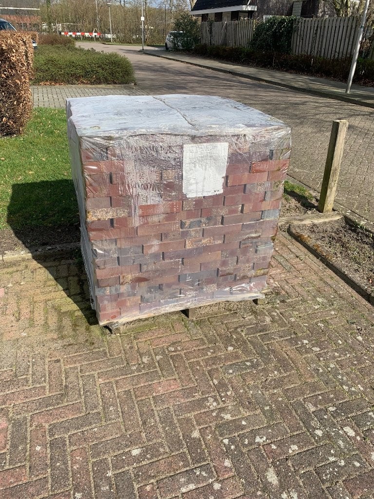 Gevelsteen Alt Krakow Waalformaat volle pallet, Doe-het-zelf en Verbouw, Metselstenen, Ophalen, Nieuw, Bakstenen