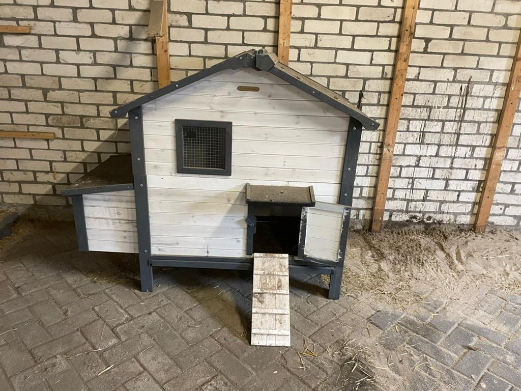 Mooi kippenhok in zeer goede staat, Dieren en Toebehoren, Pluimvee | Toebehoren, Ophalen, Zo goed als nieuw, Kippenhok of Kippenren
