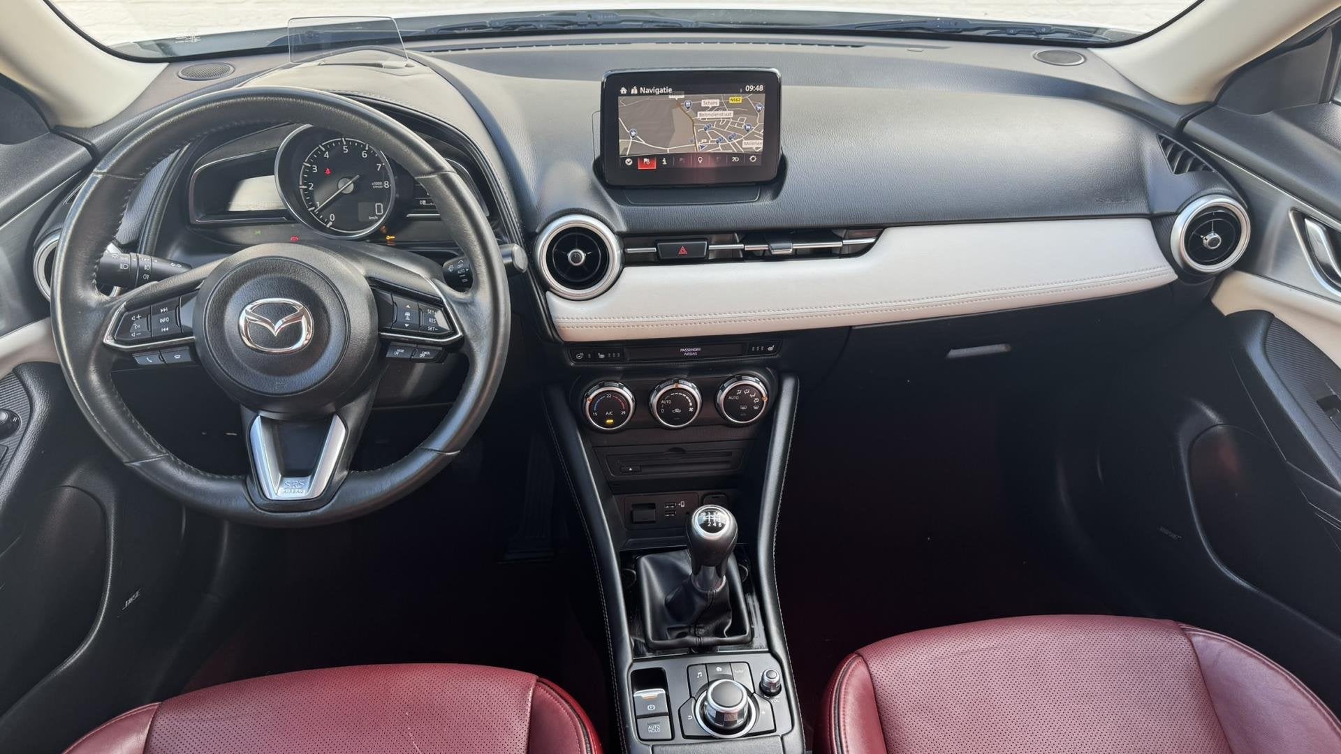 Mazda CX-3 2.0 SkyActiv-G 121 Signature Adaptive cruise Clim, Auto's, Automatische klimaatregeling, Euro 6, 4 cilinders, Wit