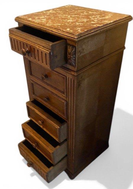 Antiek ladekastje, Huis en Inrichting, Ophalen, Gebruikt, Overige materialen, 50 tot 100 cm