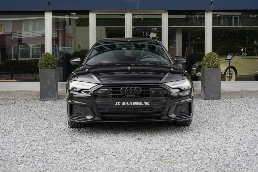 Audi A6 55 TFSI E QUATTRO S LINE/B&O/PANO/MATRIX/HUD/360/RS-, Automaat, 53 km, Gebruikt, Zwart