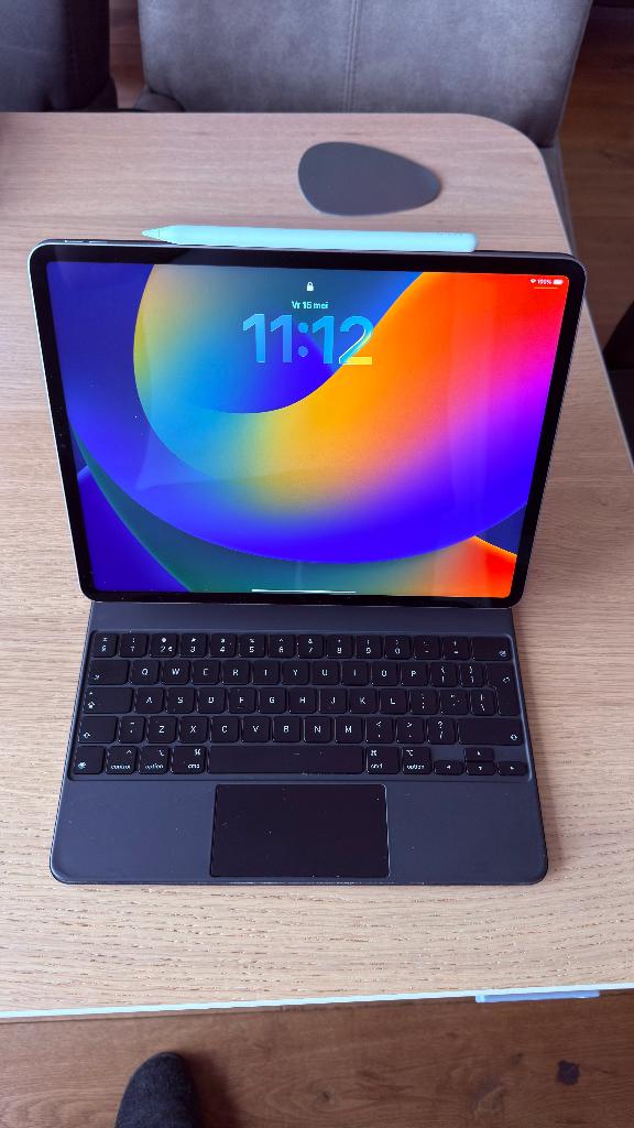 iPad Pro 12,9inch 1TB opslag met MagicKeybord en Pen, Computers en Software, Apple iPads, Gebruikt, Apple iPad, Wi-Fi, 12 inch