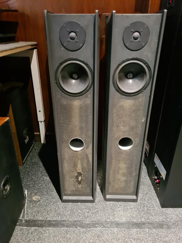 MC speakersystems, Audio, Tv en Foto, Luidsprekers, Ophalen, 120 watt of meer, Front, Rear of Stereo speakers, Overige merken