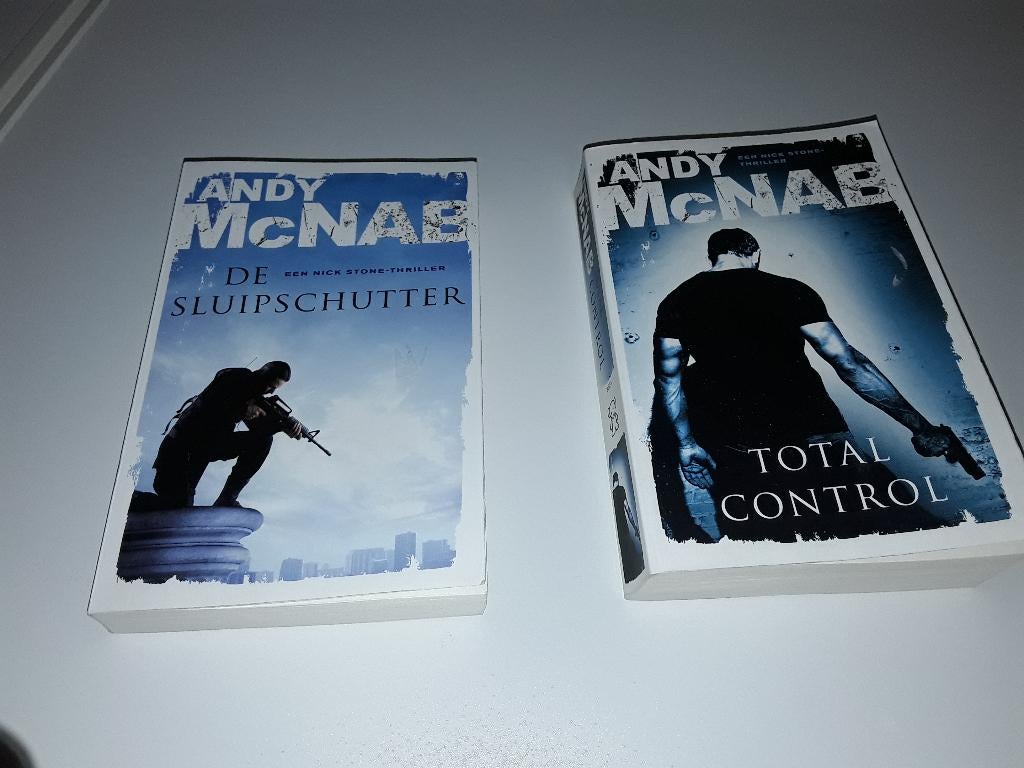 2 trillers van Andy MacNabb, Ophalen of Verzenden, Zo goed als nieuw, Andy MacNab, Nederland