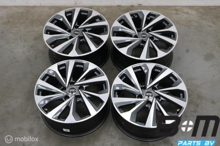 NIEUWSTAAT Org. 19 inch velgen Audi Q6 Etron 85H601025BM, 19 inch, Gebruikt, Velg(en), Personenwagen
