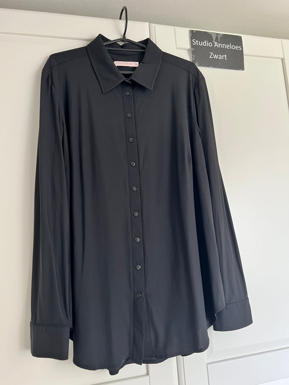 Studio anneloes poppy blouse XXL zwart travelstof, Ophalen of Verzenden, Zo goed als nieuw, X, X