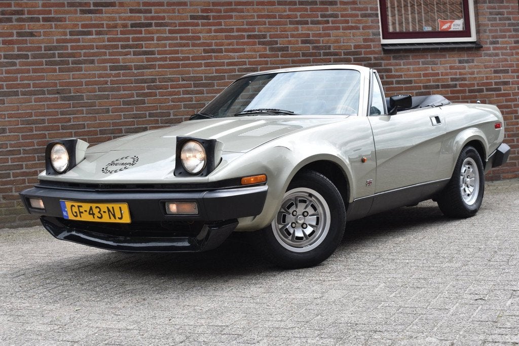 Triumph TR7 2.0 Softtop '80, Auto's, Triumph, Bedrijf, Te koop, Overige modellen, Metallic lak, Open dak, Benzine, Cabriolet, Handgeschakeld
