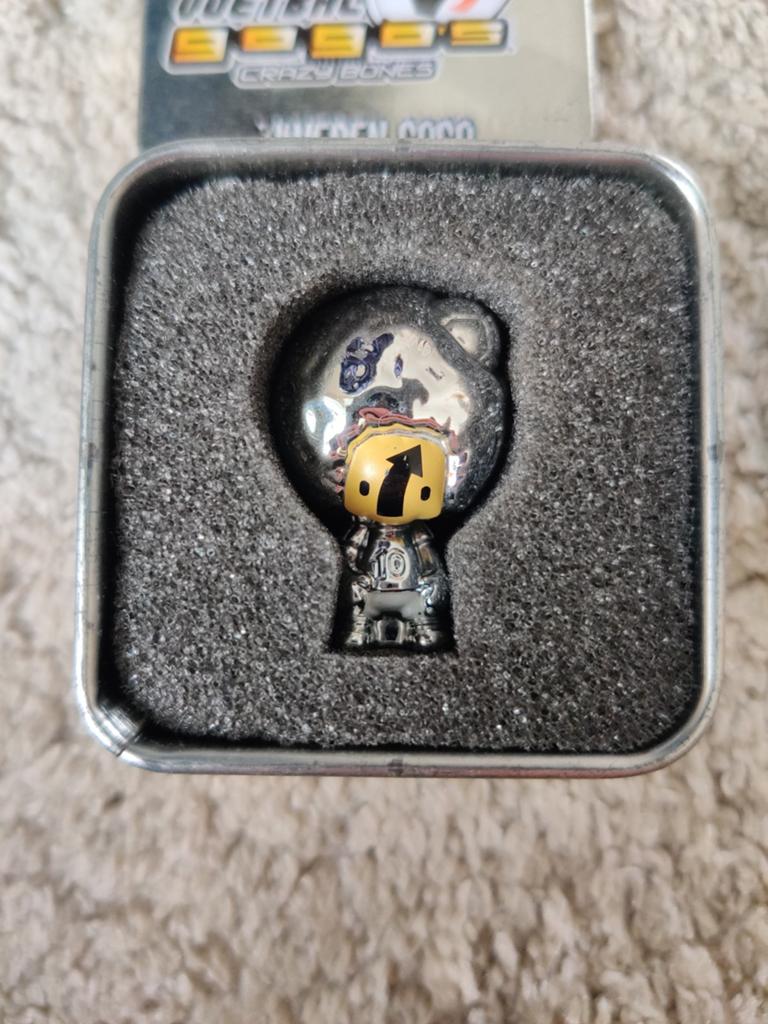 Voetbal Gogo's Crazy Bones Zilveren Gogo C1000, Verzamelen, Ophalen of Verzenden, Zo goed als nieuw
