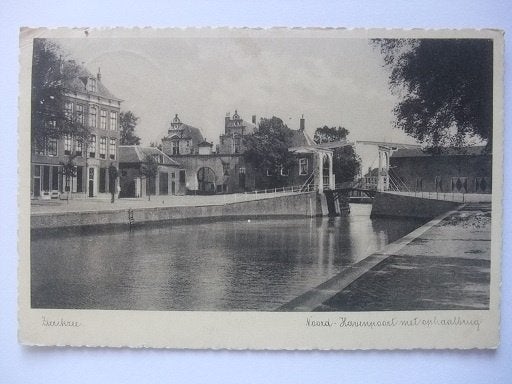 P317 Zierikzee - Noordhavenpoort met ophaalbrug, Verzenden, 1920 tot 1940, Gelopen, Zeeland