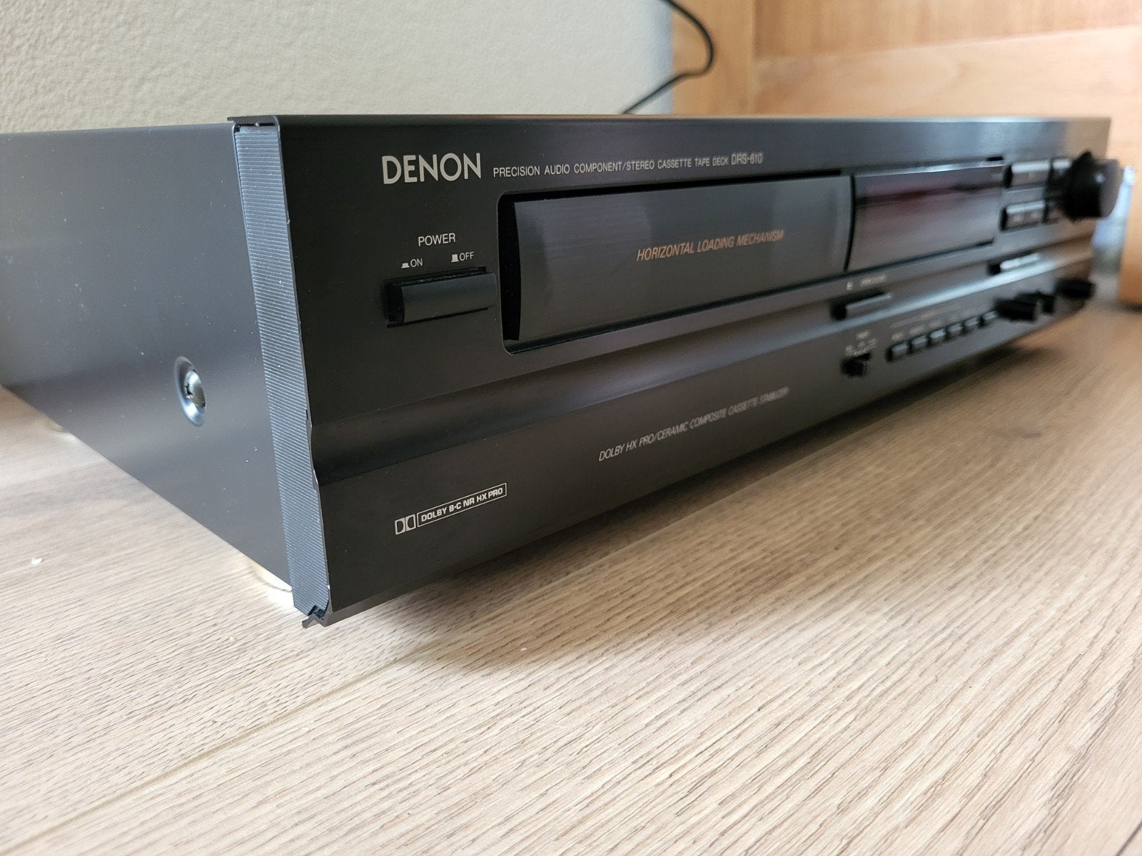 Denon DRS-610 Cassette tape deck, Audio, Tv en Foto, Cassettedecks, Ophalen, Denon