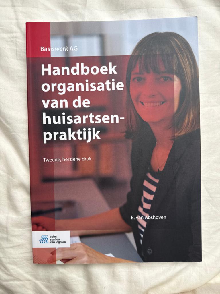 Handboek organisatie van de huisartsenpraktijk, Ophalen, Gamma, Zo goed als nieuw, HBO