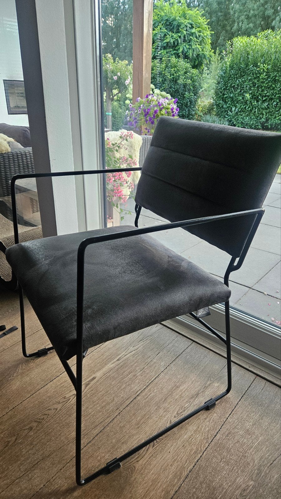 8x eetkamerstoelen van Sotrue by Troubadour, Ophalen, Gebruikt, Leer, Vijf, Zes of meer stoelen