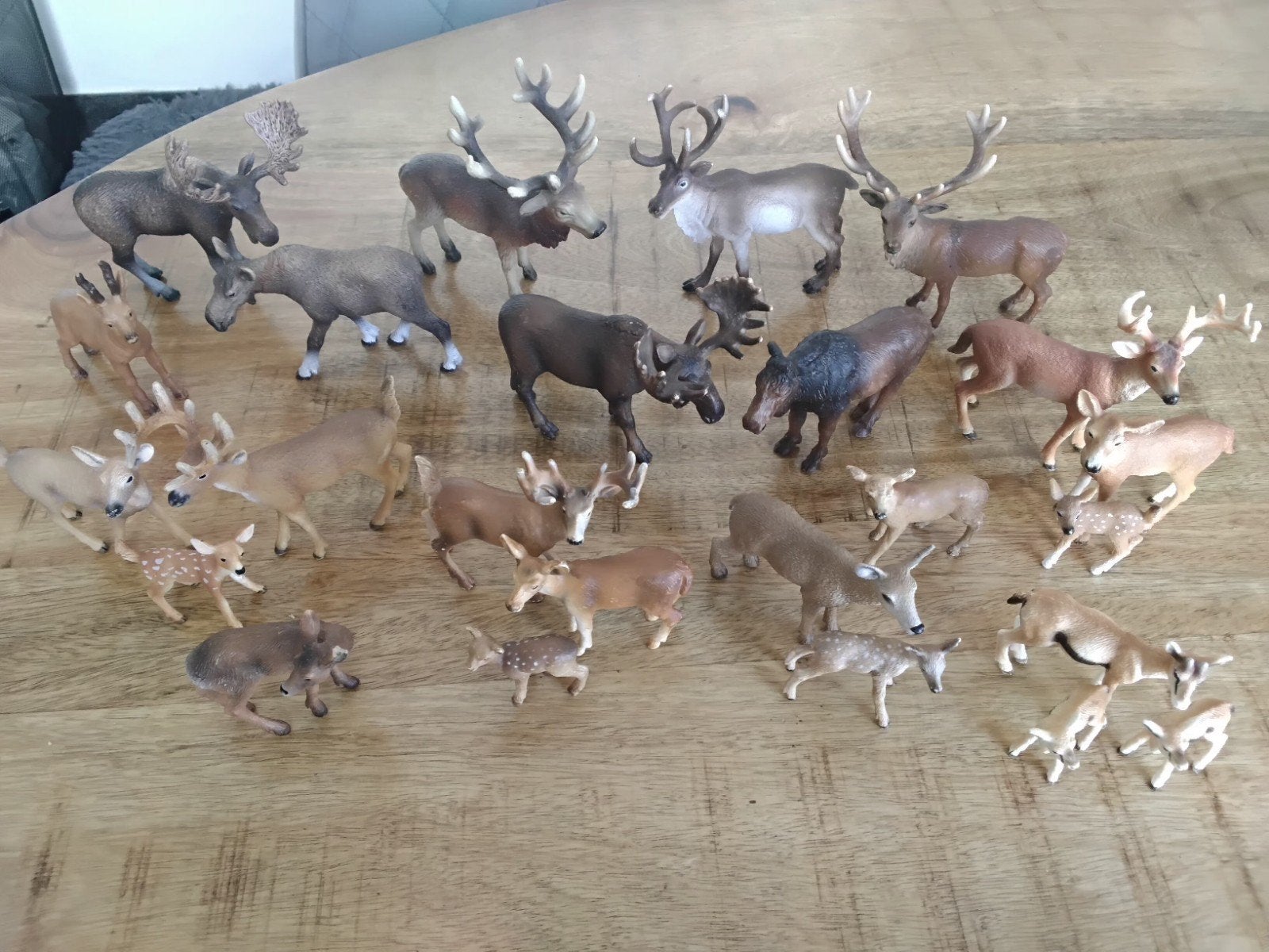 Schleich herten, reeën, eland, rendier, impala., Verzamelen, Dierenverzamelingen, Ophalen of Verzenden, Zo goed als nieuw, Paard