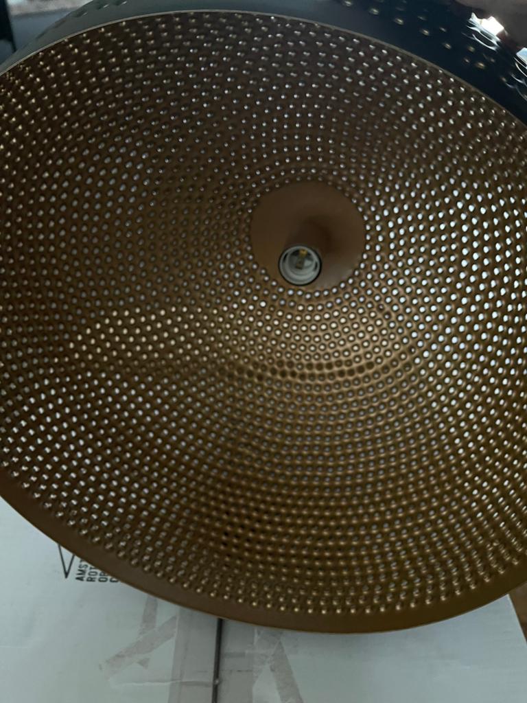 Hanglamp. Bruin brons., Ophalen of Verzenden, Nieuw, Minder dan 50 cm