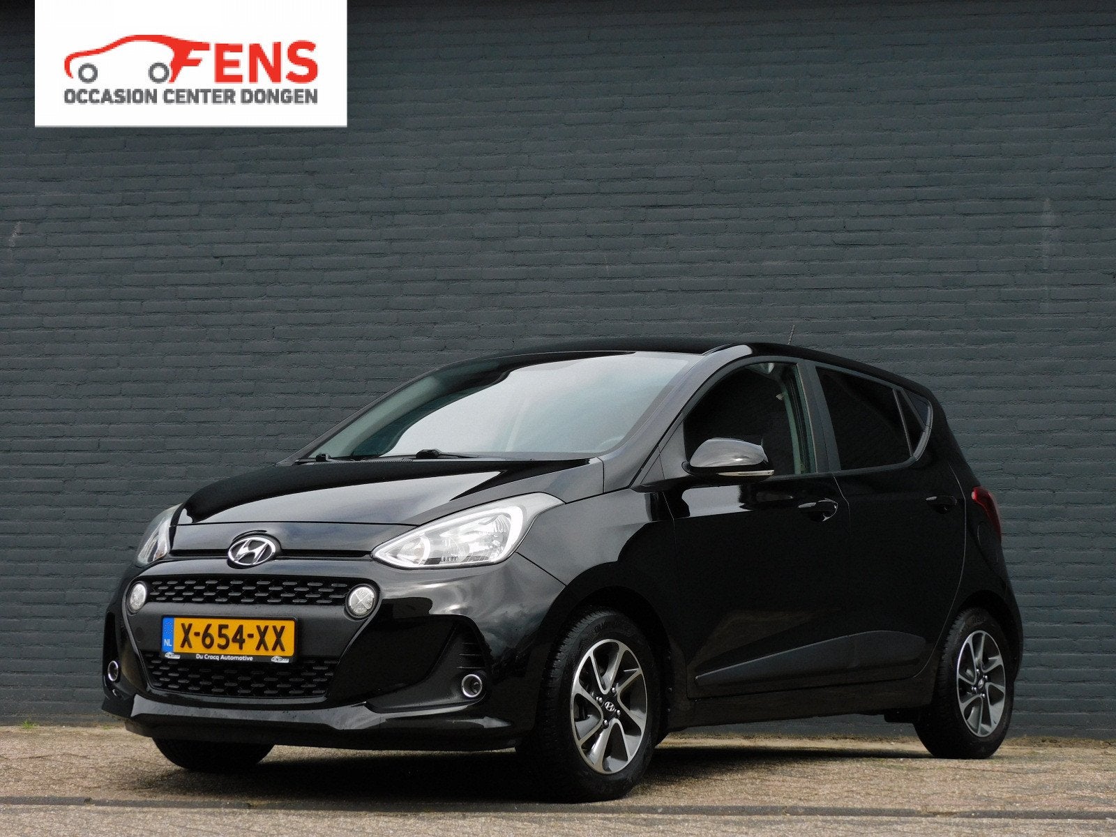 Hyundai i10 1.0i i-Motion Comfort TOPSTAAT! STUURVERW! STOEL, Stof, Gebruikt, Zwart, Bedrijf