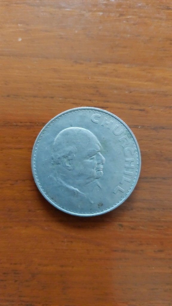 Churchill munt, Ophalen of Verzenden, Overige landen, Losse munt